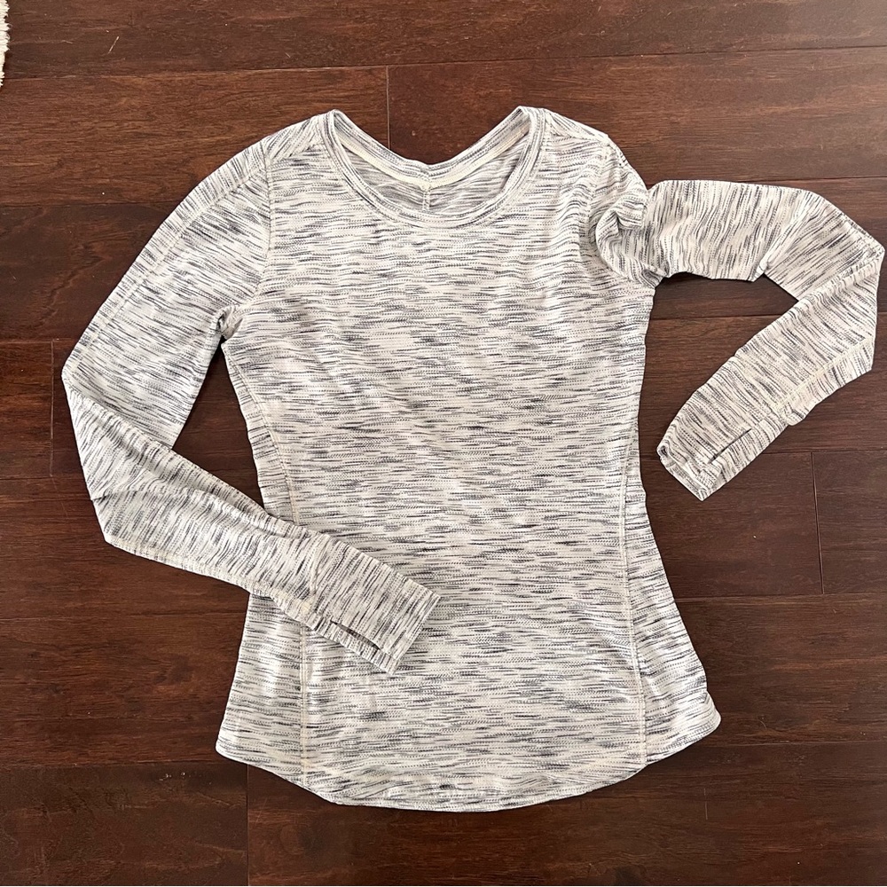 Lululemon long sleeve run shirt